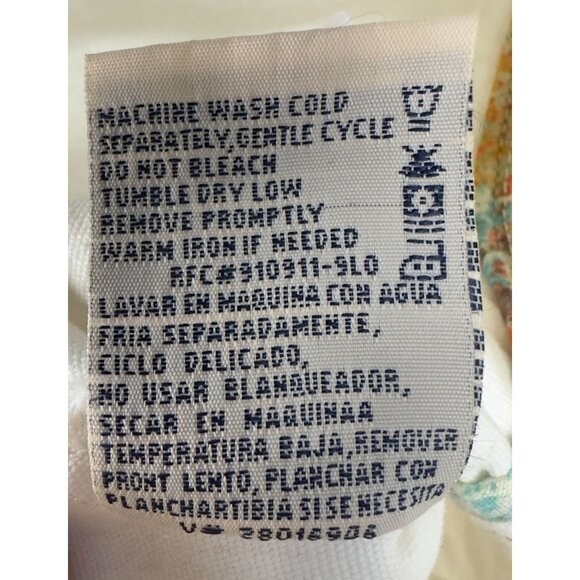 Faded Glory  Jacket Womens L White Button-Down Multiple Pockets Casual Coat - Picture 7 of 10